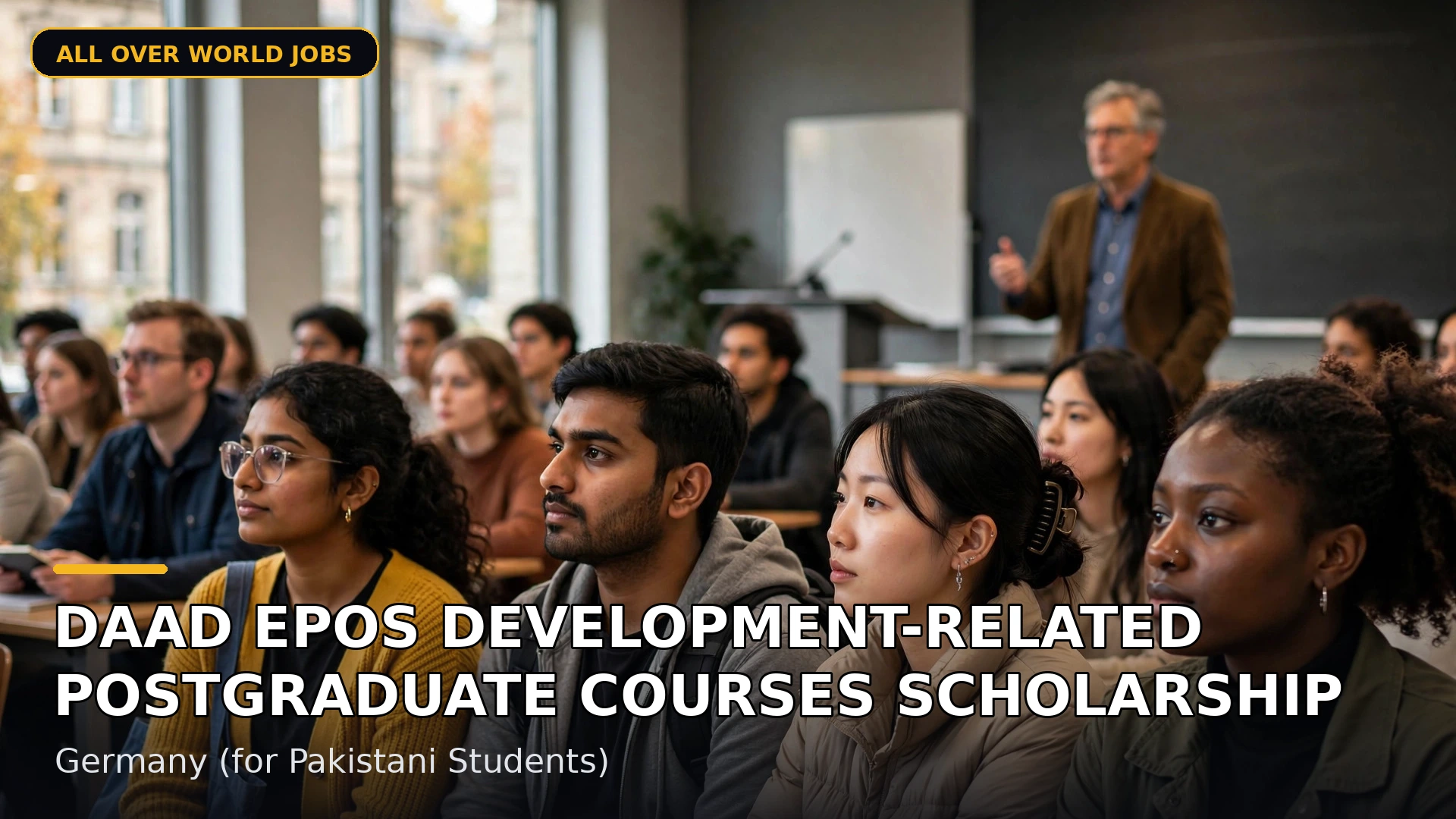 DAAD EPOS Development-Related Postgraduate Courses Scholarship – Germany (for Pakistani Students)