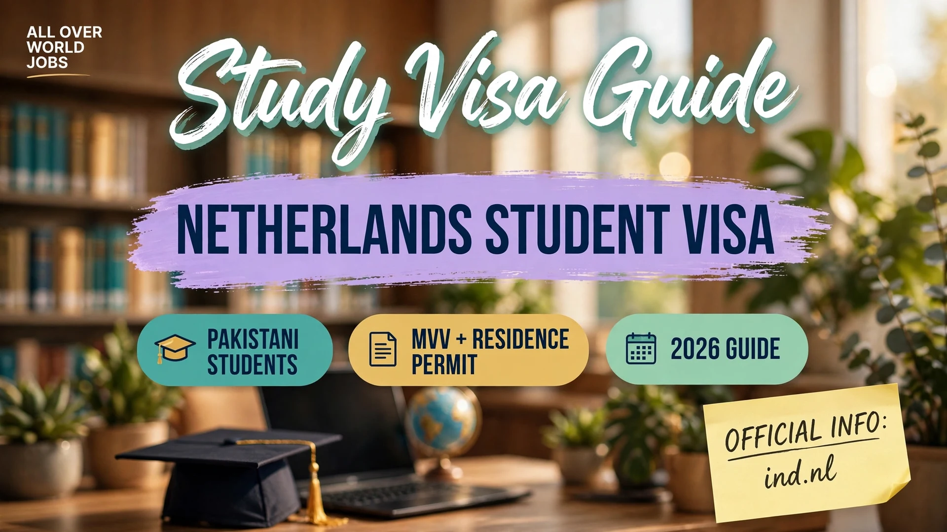Netherlands Student Visa Guide for Pakistani Students (2026)