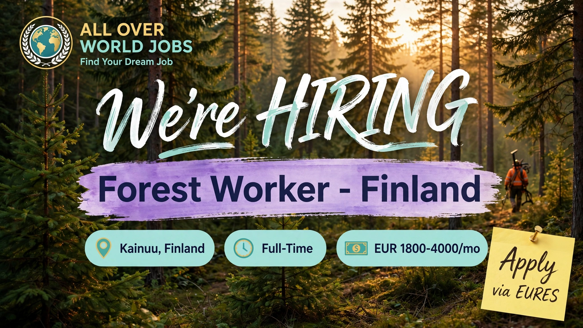 Kainuu forestry operator logo
